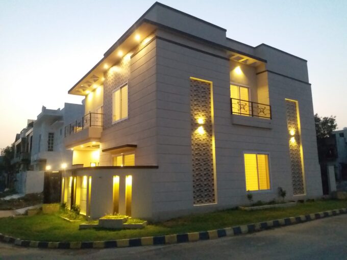 7.5 Marla Corner House For Sale In Citi Housing Society Sialkot A Block