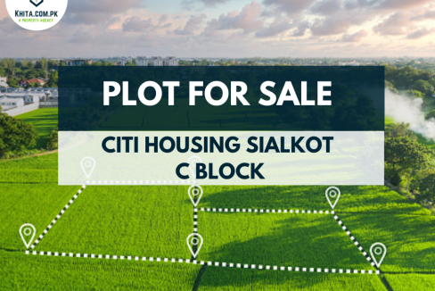 Citi Housing Sialkot Block C Plot For Sale