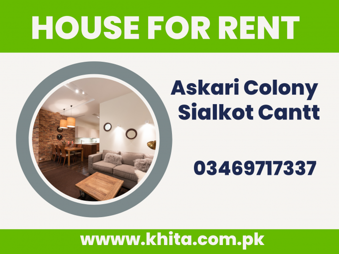 house for rent in Askari Sialkot